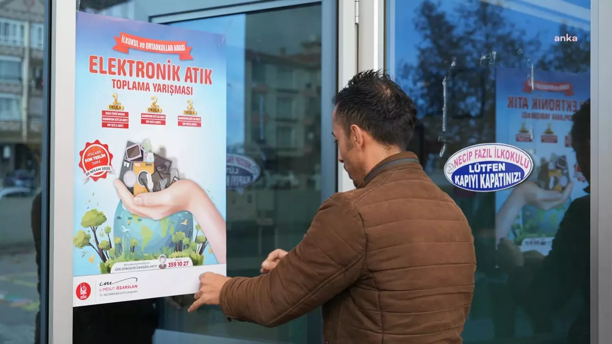 Keçiören’de Elektronik Atık Toplama Yarışması Başlatıldı